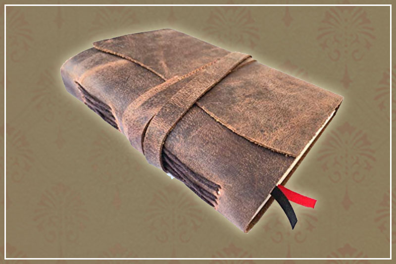 Plain Diary - Handcrafted Buffalo Leather Journal