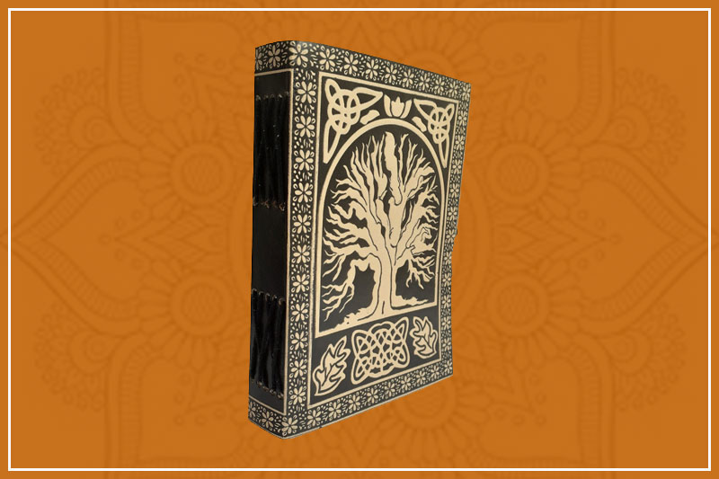 Celestial Tree - Vintage Design Leather Journal